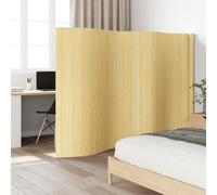 vidaXL Divisorio Ambienti Naturale Chiaro Larghezza 400 cm Altezza 165 cm in Bambù