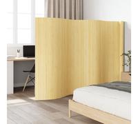vidaXL Divisorio Ambienti Naturale Chiaro Larghezza 600 cm Altezza 165 cm in Bambù