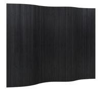 vidaXL Divisorio Ambienti Nero 165x250 cm in bambù