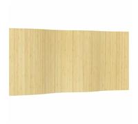 Divisorio ambienti naturale chiaro 165x400 cm in bambù