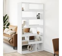 vidaXL Divisorio Stanza Bianco 100x33x187,5 cm in Truciolato