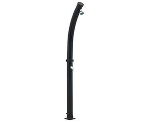 vidaXL Doccia ad Energia Solare Nera 214 cm 20 L