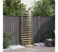 vidaXL Doccia da esterno 225 cm Naturale