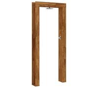 vidaXL Doccia da esterno 226 cm Naturale, Doccia esterna moderna e rettangolare per il giardino, legno di acacia resistente e acciaio inox