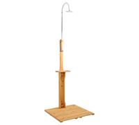 vidaXL Doccia da Giardino in Legno Robusta Campeggio Cabina Colori Diversi