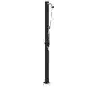 vidaXL Doccia solare esterna con soffione doccia a mano, 217 cm, 20 litri
