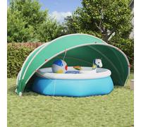 vidaXL Dome Piscina 500 x 500 x 236 cm Verde Mare
