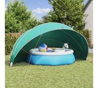 vidaXL Dome Piscina Blu 592 x 590 x 275 cm