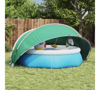 vidaXL Dome Piscina Verde 336 x 322 x 160 cm