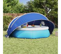 vidaXL Dome Piscina Verde 405 x 405 x 192 cm