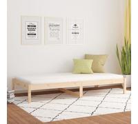 vidaXL Dormeuse 90x190 cm Single in Legno Massello di Pino