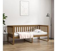 VIDAXL - Dormeuse Miele 100x200 Cm In Legno Massello Di Pino - SPEDIZIONE GRATUITA