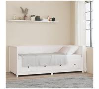 VIDAXL - Dormeuse Bianca 80x200 Cm In Legno Massello Di Pino - SPEDIZIONE GRATUITA