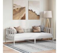 VIDAXL - Dormeuse Bianca In Legno Massello Di Pino 90x200 Cm - SPEDIZIONE GRATUITA