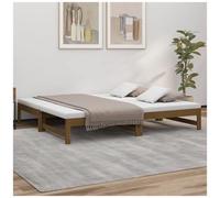 VIDAXL - Dormeuse Estraibile Miele 2x (90x190) Cm Legno Massello Di Pino - SPEDIZIONE GRATUITA
