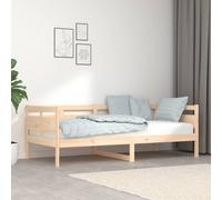vidaXL Dormeuse in Legno Massello di Pino 90x190 cm