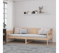 vidaXL Dormeuse in Legno Massello di Pino 90x190 cm