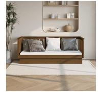 VIDAXL - Dormeuse Marrone Miele 75x190 Cm In Legno Massello Di Pino - SPEDIZIONE GRATUITA