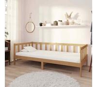 vidaXL Dormeuse Marrone Miele in Legno Massello di Pino 90x200 cm