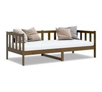 VIDAXL - Dormeuse Marrone Miele In Legno Massello Di Pino 90x200 Cm - SPEDIZIONE GRATUITA