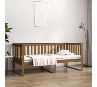 vidaXL Dormeuse Miele 100x200 cm in Legno Massello di Pino