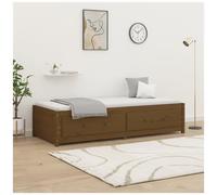 VIDAXL - Dormeuse Miele 80x200 Cm In Legno Massello Di Pino - SPEDIZIONE GRATUITA