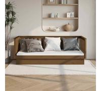 VIDAXL - Dormeuse Miele 80x200 Cm In Legno Massello Di Pino - SPEDIZIONE GRATUITA