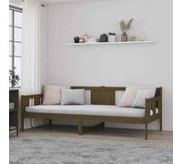 vidaXL Dormeuse Ambra in Legno Massello di Pino 90x200 cm
