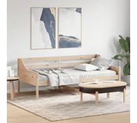 vidaXL Dormeuse senza Materasso 100x200 cm in Legno Massello di Pino