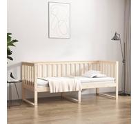 vidaXL Dormeuse Senza Materasso 75x190 cm in Legno Massello di Pino