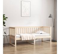 vidaXL Dormeuse Senza Materasso 80x200 cm in Legno Massello di Pino