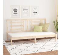 vidaXL Dormeuse senza Materasso 80x200 cm in Legno Massello di Pino