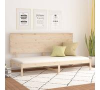 vidaXL Dormeuse senza Materasso 80x200 cm in Legno Massello di Pino
