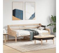 vidaXL Dormeuse senza Materasso 90x190 cm in Legno Massello di Pino