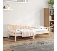 vidaXL Dormeuse senza Materasso 90x200 cm in Legno Massello di Pino