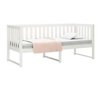 vidaXL Dormeuse Senza Materasso Bianca 80x200 cm Legno Massello Pino