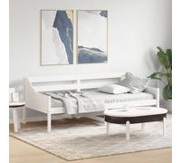 vidaXL Dormeuse senza Materasso Bianca 80x200 cm Legno Massello Pino