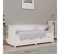vidaXL Dormeuse senza Materasso Bianco 75x190 cm in Legno di Pino