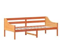 vidaXL Dormeuse Senza Materasso Marrone Cera 80x200 cm Legno di Pino