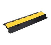 vidaXL Dosso Passacavi con 2 Canali 100 cm in Gomma