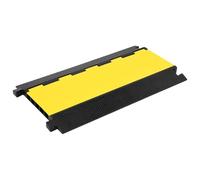 vidaXL Dosso Passacavi con 5 Canali 90 cm in Gomma