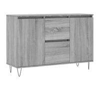 vidaXL Credenza Grigio Sonoma 101,5x35x70 cm in Legno Multistrato
