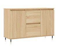 vidaXL Credenza Rovere Sonoma 104x35x70 cm in legno multistrato con ante, mobile da soggiorno