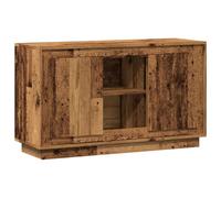 vidaXL Credenza Legno Antico 102x35x60 cm in Legno Multistrato, credenza in Legno, armadietto Laterale, portaoggetti, armadietto in Legno