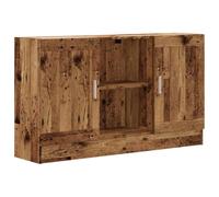 vidaXL Credenza Legno Antico 120x30,5x70 cm in Truciolato, credenza in Legno, armadietto portaoggetti, armadietto, armadietto in Legno