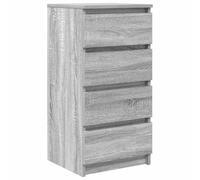 vidaXL Credenza Grigio Sonoma 37,5x35x76 cm in Legno Multistrato, armadietto, credenza, Armadio da corridoio, Buffet, Armadio da Cucina