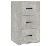 vidaXL Credenza Grigio Cemento 40x33x70 cm in Legno Multistrato