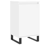 vidaXL Credenza Bianca 40x35x70 cm in Legno Multistrato