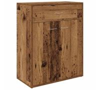 vidaXL Credenza in legno ingegnerizzato/buffet 60x30x75 cm - ampio spazio per riporre e esporre, marrone, per soggiorno/sala da pranzo/camera da letto