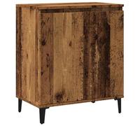 vidaXL Dressoir 60x35x70 cm bewerkt hout oud houtkleurig